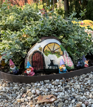 Mini miasteczko dla krasnoludków